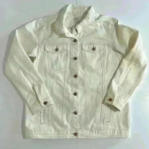 Only cream denim jacket